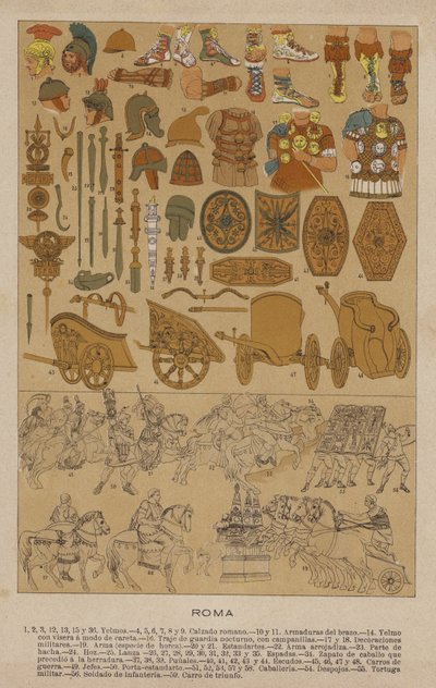 Roma (väri litho) tekijältä European School