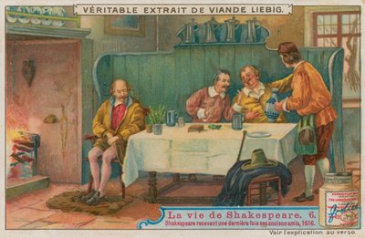 Shakespeare vastaanottaa vanhoja ystäviään viimeisen kerran tekijältä European School