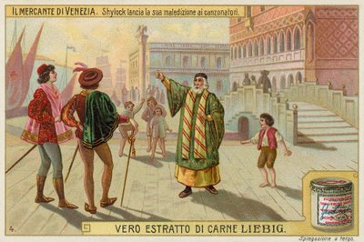 Shylock, Bassanio ja Antonio tekijältä European School