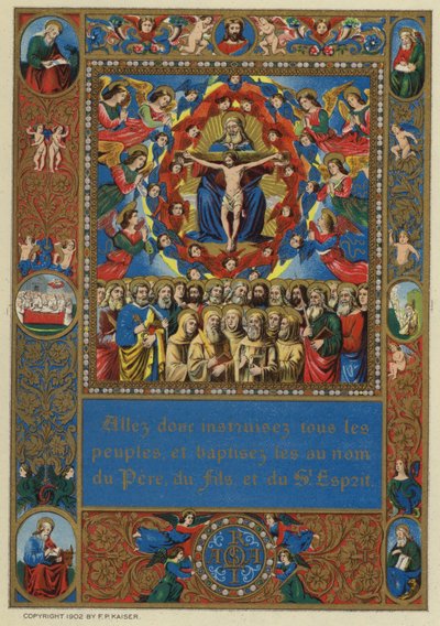 The Church Militant (värillinen litografia) tekijältä European School