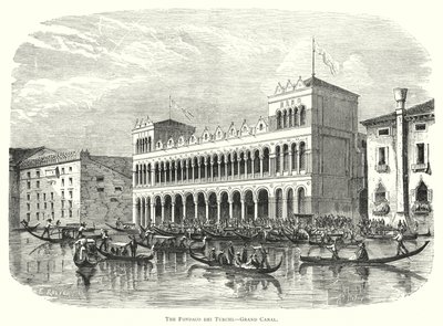 Fondaco dei Turchi, Grand Canal (kaiverrus) tekijältä European School