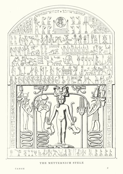 Metternich Stele (litografia) tekijältä European School
