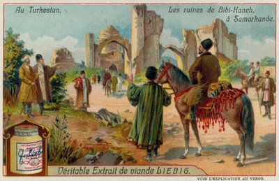 Bibi-Khanymin moskeijan rauniot Samarkandissa Uzbekistanissa tekijältä European School