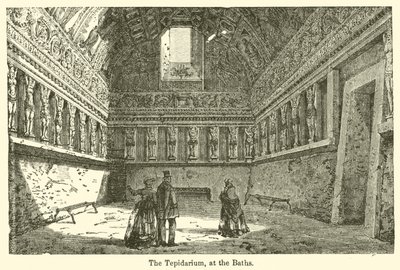 Tepidarium, kylpylä (kaiverrus) tekijältä European School