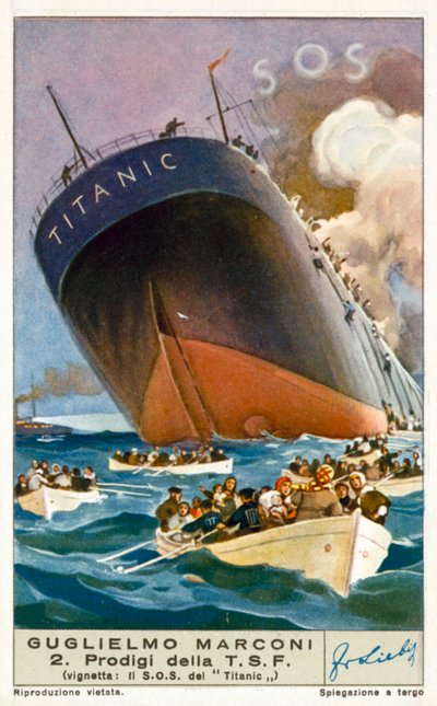 Titanic lähettää SOS-viestin langattomasti tekijältä European School