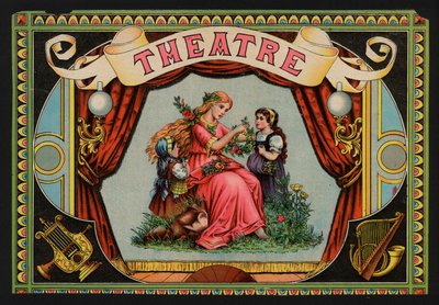 Teatteri (väri litho) tekijältä European School