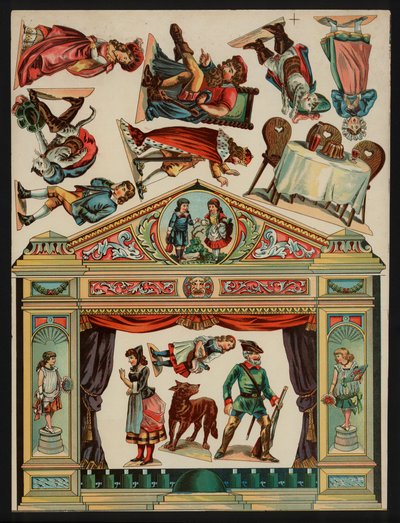 Teatteri (väri litho) tekijältä European School