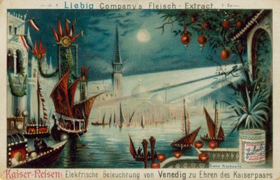 Venetsia (chromolitho) tekijältä European School