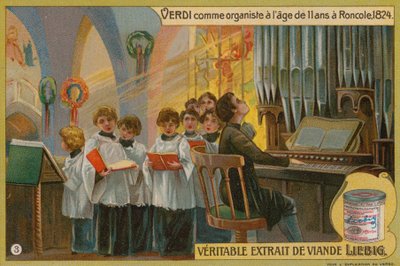 Verdi soittaa urkuja Roncolessa tekijältä European School