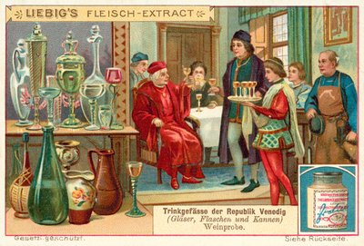 Viininmaistajaiset Venetsian tasavallassa (chromolitho) tekijältä European School