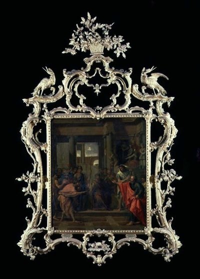 Kaksi filosofia kiistelevät keisarin edessä tekijältä Eustache Le Sueur