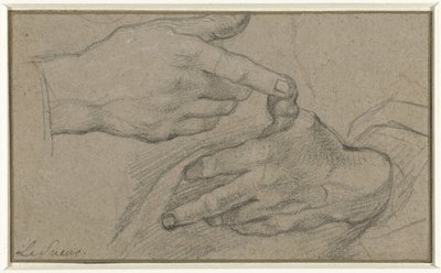 Kahden käden tutkimus tekijältä Eustache Lesueur