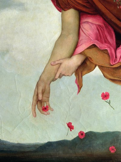 Night and Sleep, 1878 öljy kankaalle yksityiskohta 27984 tekijältä Evelyn De Morgan