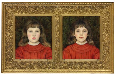 Alice Mildredin ja Winifredin muotokuvia Julia Spencer Stanhope, 1884 tekijältä Evelyn De Morgan