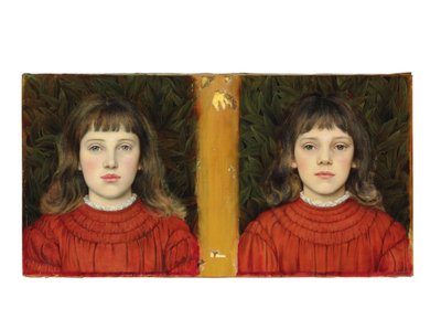 Alice Mildredin ja Winifredin muotokuvia Julia Spencer Stanhope, 1884 tekijältä Evelyn De Morgan