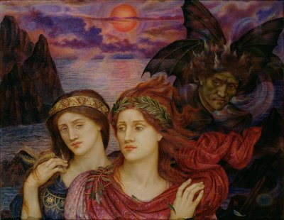 Huonekalut ja erilaiset esineet 1100- ja 1300-luvuilta tekijältä Evelyn De Morgan