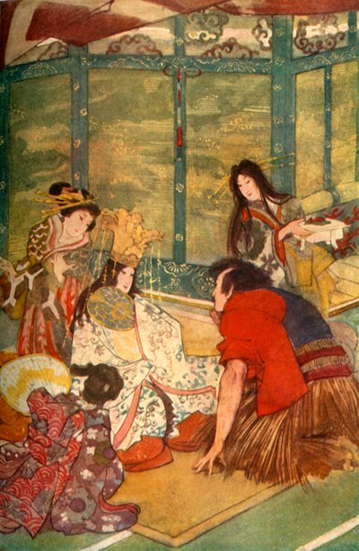 "Urashima ja merikuninkaan tytär", 1912. tekijältä Evelyn Paul