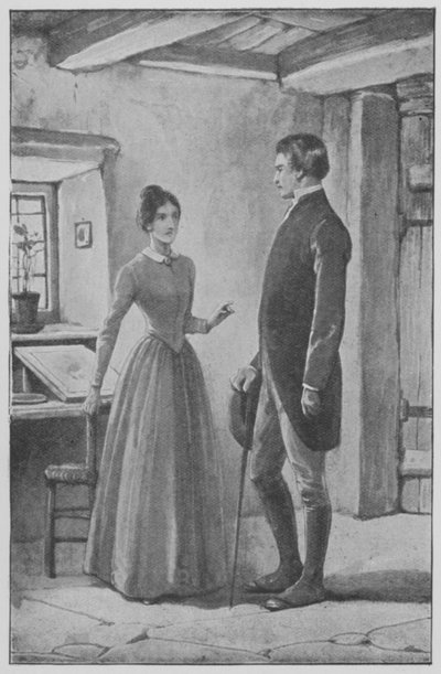 Charlotte Bronten kuvitus Jane Eyrelle (litho) tekijältä Evelyn Stuart Hardy