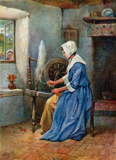 Kuvitus nuorille pyhiinvaeltajille tekijältä Evelyn Stuart Hardy