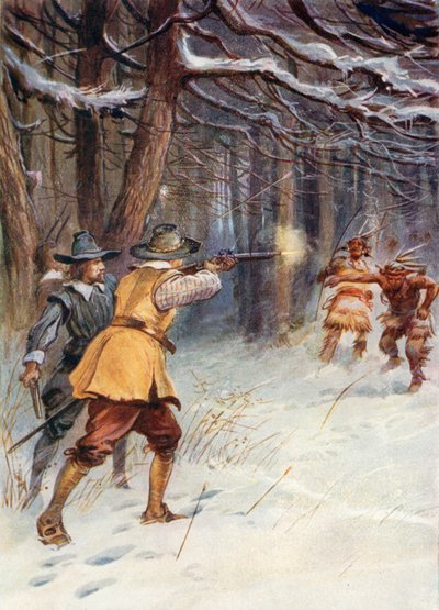 Kuvitus nuorille pyhiinvaeltajille tekijältä Evelyn Stuart Hardy