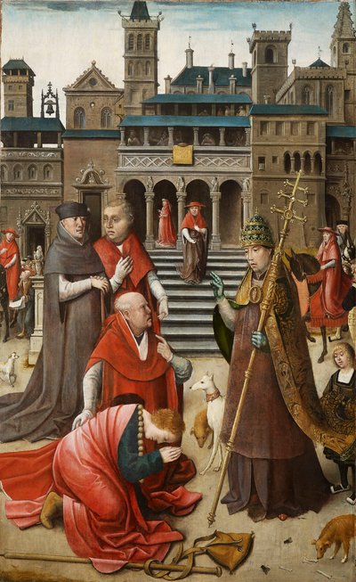 Kohtaus Saint Rochin elämästä, 1517. tekijältä Everaert Orley