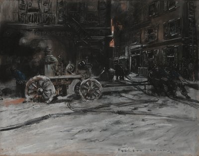 Palokohtaus tekijältä Everett Shinn