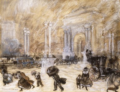 Dewey Arch, Madison Square tekijältä Everett Shinn