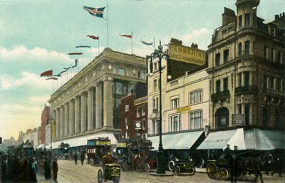 Oxford Street, 1910-luku. tekijältä Eyre and Spottiswoode