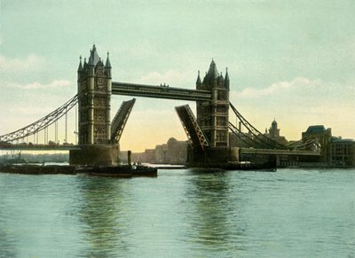 Tower Bridge, 1900-luku. tekijältä Eyre and Spottiswoode