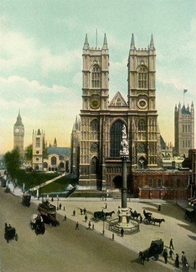 Westminster Abbey, 1900-luku. tekijältä Eyre and Spottiswoode