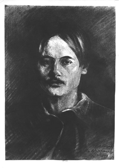 Alfred Jarryn (1873-1907) muotokuva 1899 tekijältä F.A. Cazals