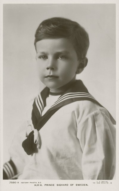 HRH Ruotsin prinssi Sigvard, 1913 tekijältä F.A Swaine