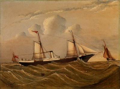 Höyrylaiva Alster tekijältä F.M.P. Wheldon