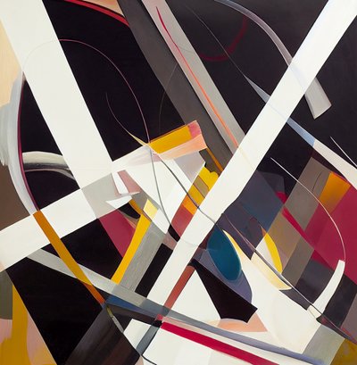 Contemporary abstrakti surrealismi maalaus, wall art tulostaa tekijältä F. Abderrahim