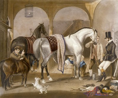 Clipper, kaiverrus J. R. Mackrell (väri litho) tekijältä F. C. (after) Turner