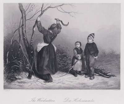 The Woodcutters (kaiverrus) tekijältä F. Grenier
