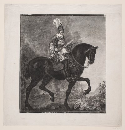 Karel van Mander: Christian IV hevosen selässä tekijältä F. Hendriksen