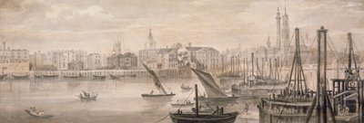 Old London Bridge, 1826. tekijältä F Jackson