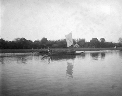 Hooghly River, Alipore, Intia, 1905-1906 tekijältä F. L. Peters