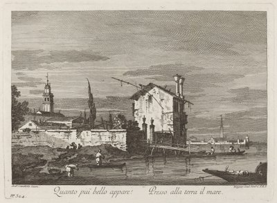 Mitä kauniimmalta se näyttää... tekijältä Fabio Berardi after Canaletto