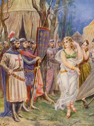 Torquato Tasson La Gerusalemme Liberata: Canto IV, stanza 28 (värilitra) (väriliitos) tekijältä Fabio Fabbi