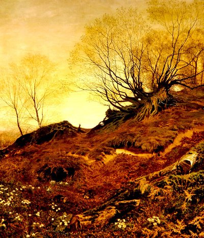 Leith Hillillä, Surreyssa (öljy kankaalle) tekijältä Fanny Mearns