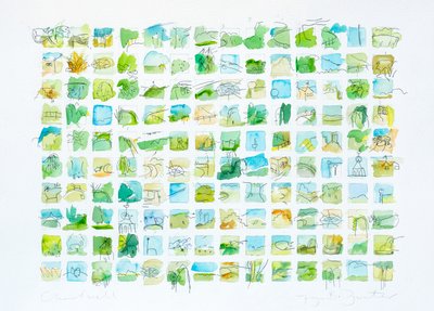 Chartwell, 2020 (akvarelli ja muste paperille) tekijältä Faye Bridgwater