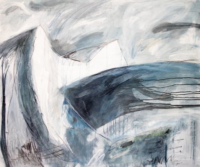 Haven Brow, 2019 (akryyli kankaalle) tekijältä Faye Bridgwater