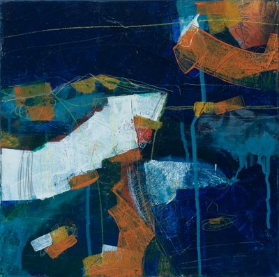 Kaato, 2018 (akryyli kankaalle) tekijältä Faye Bridgwater