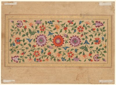 Scrolling Floral Vines, 1755. tekijältä Fayzullah
