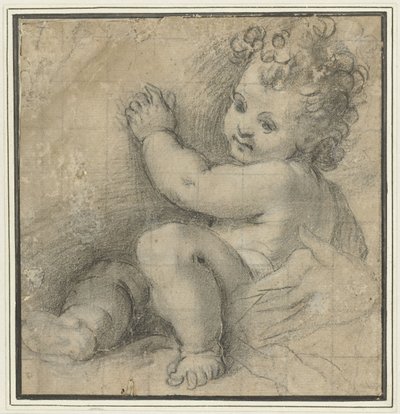 Kristus-lapsi Marian kädellä tekijältä Federico Barocci