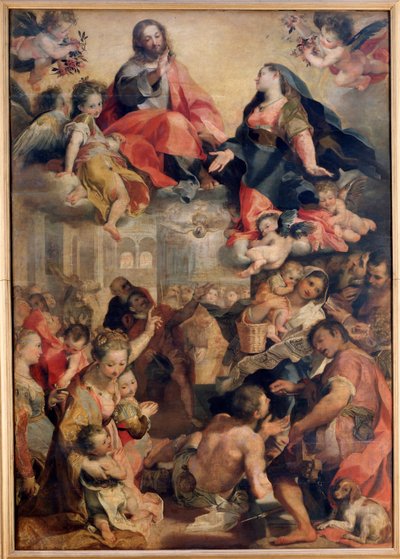 Madonna del Popolo (maalaus tekijältä Federico Fiori Barocci or Baroccio