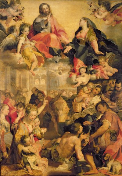 Huonekalut ja erilaiset esineet 1100- ja 1300-luvuilta tekijältä Federico Fiori Barocci or Baroccio