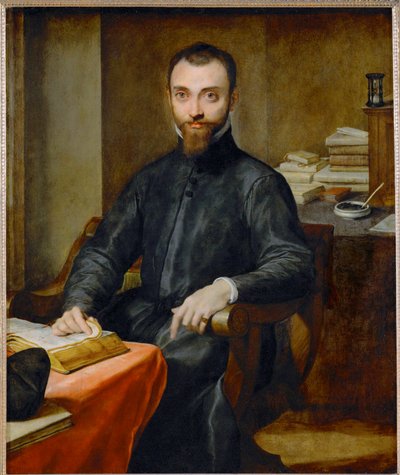 Monsignor Giuliano della Rovere (maalaus kankaalle) tekijältä Federico Fiori Barocci or Baroccio